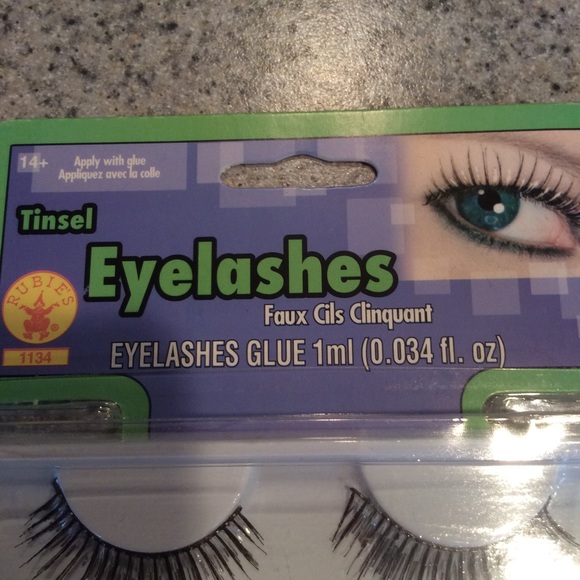 NEW Rubies Tinsel Eyelashes - Picture 2 of 5